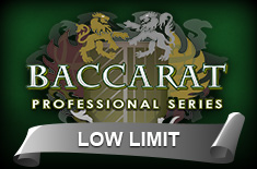 baccarat professional series low limit