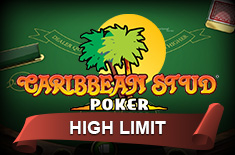 caribbean stud poker high limit