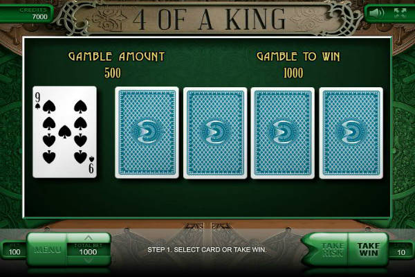4 of a king video slot