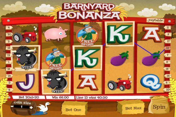 barnyard bonanza im casino Playfortuna