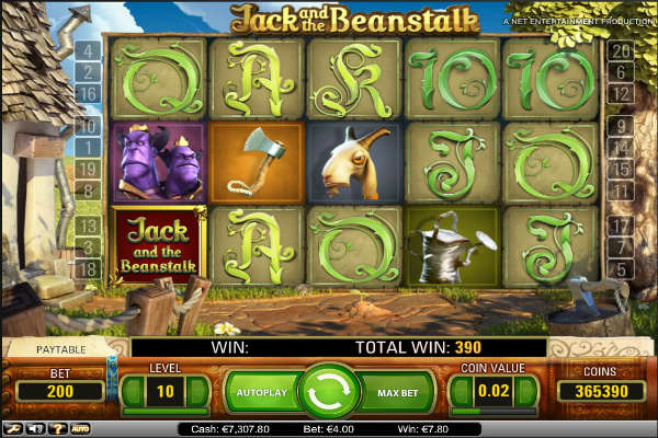Jack and the Beanstalk spielautomaten