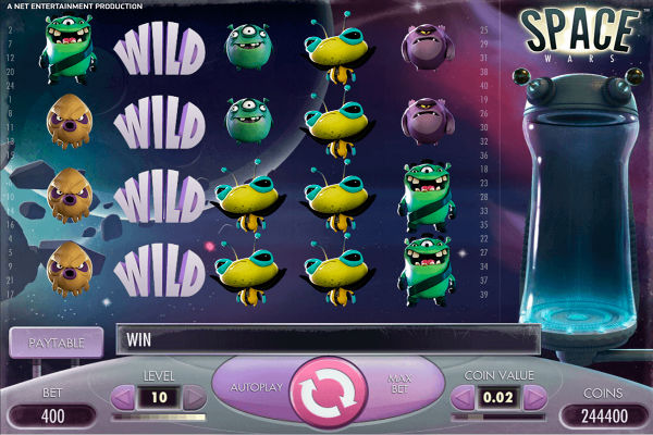 Space Wars im Casino Playfortuna