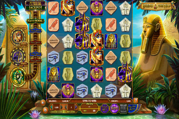 Legend of The Nile Free Spins