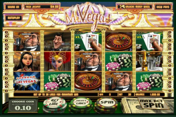 3D Slot Mr Vegas