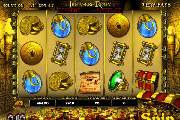 treasure room im casino Playfortuna