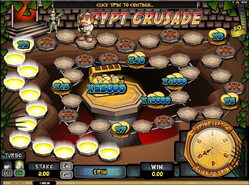 Crypt Crusade Spielautomat
