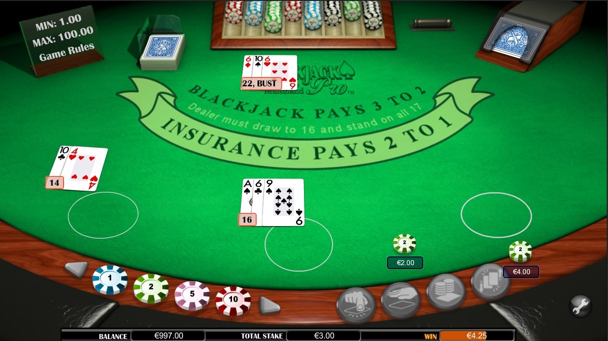 monte carlo blackjack online