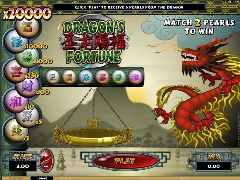Dragons Fortune Microgaming