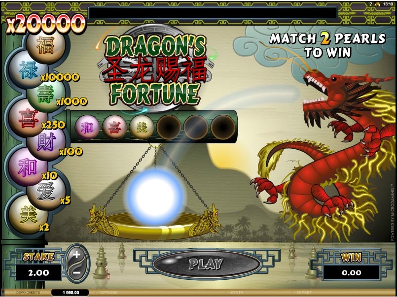 Dragons of Fortune Slot Machine