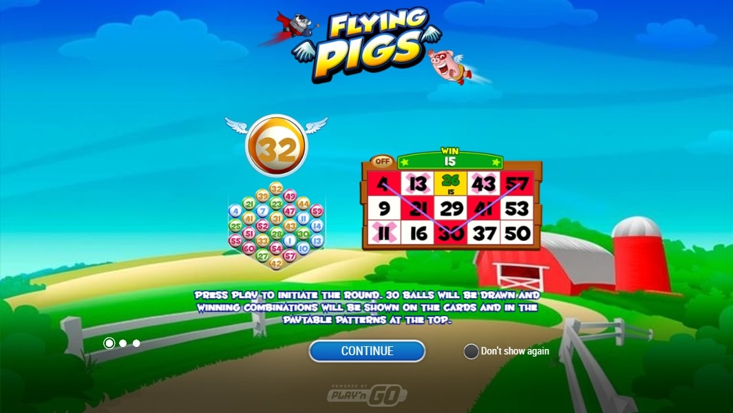 flying pigs spiel