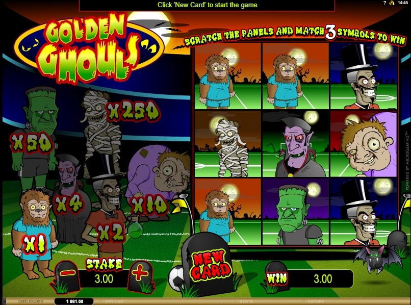 игровой автомат ghouls gold