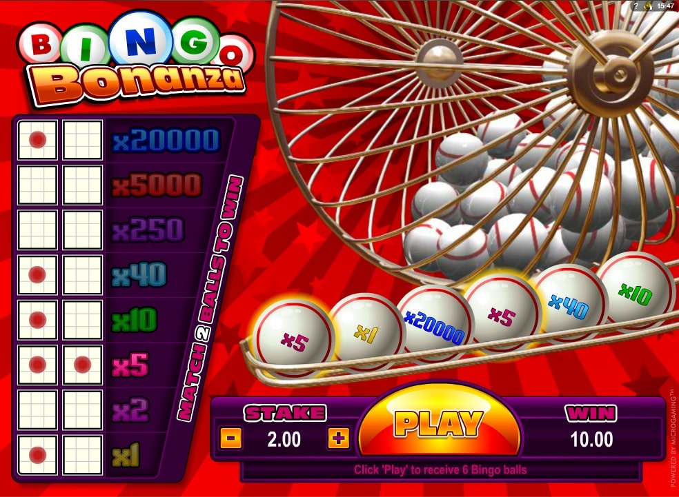 Bingo Bonanza Spielautomat