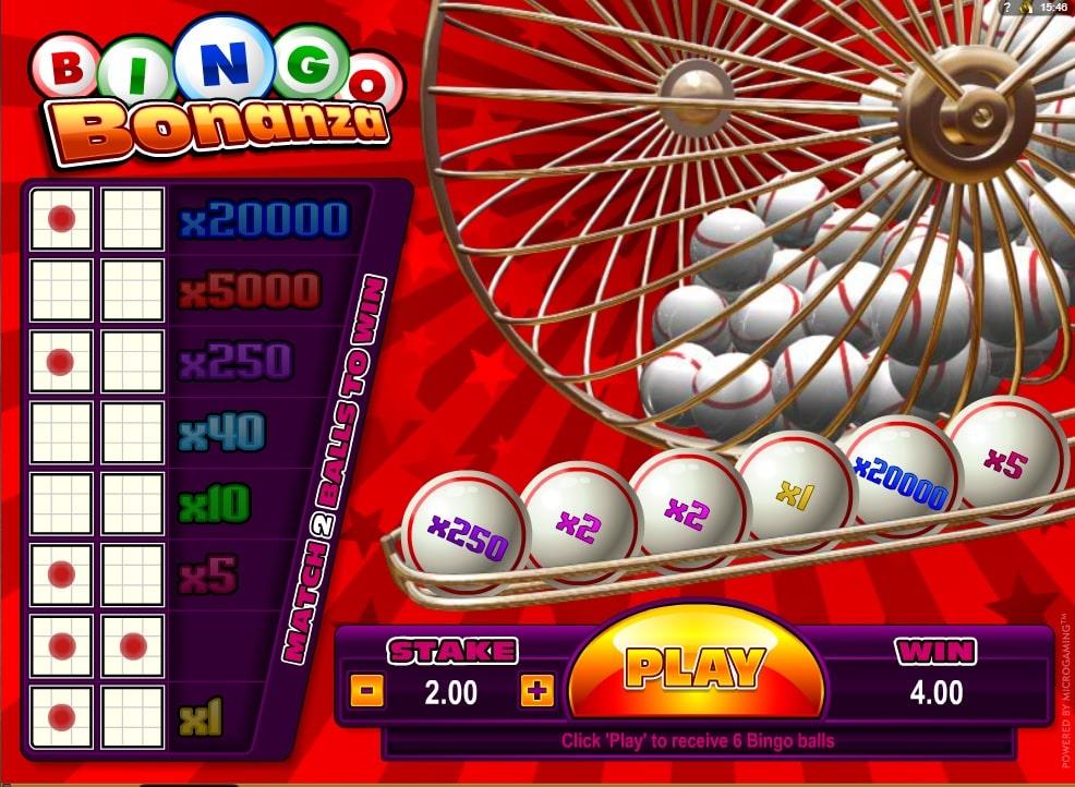 Bingo Bonanza Online Spielautomat