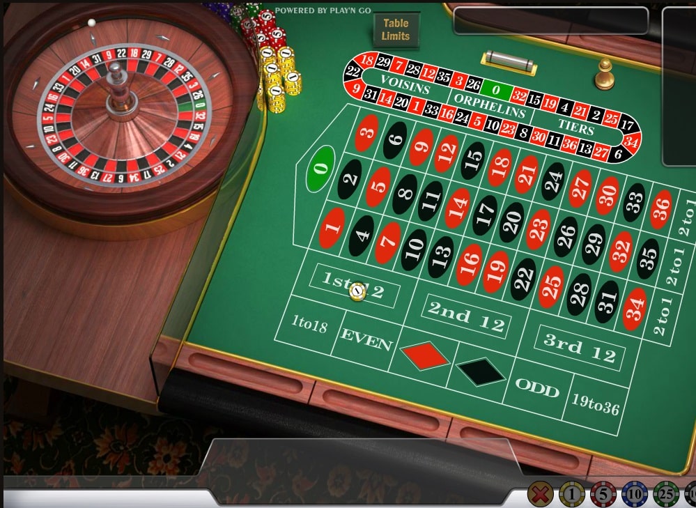 English Roulette Online
